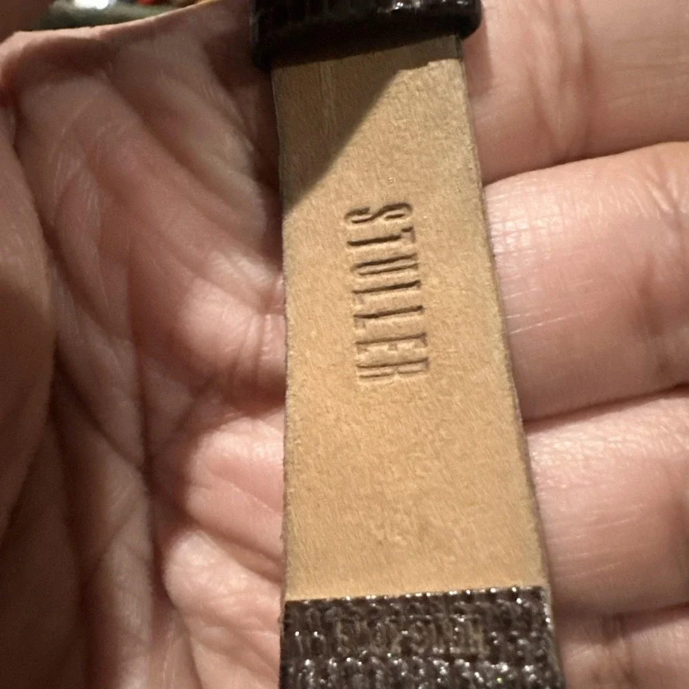 Works VTG Timex Electric Dynabeat Sunburst Mens Watch Gold Stuller Strap 34mm 7" - Picture 6 of 13